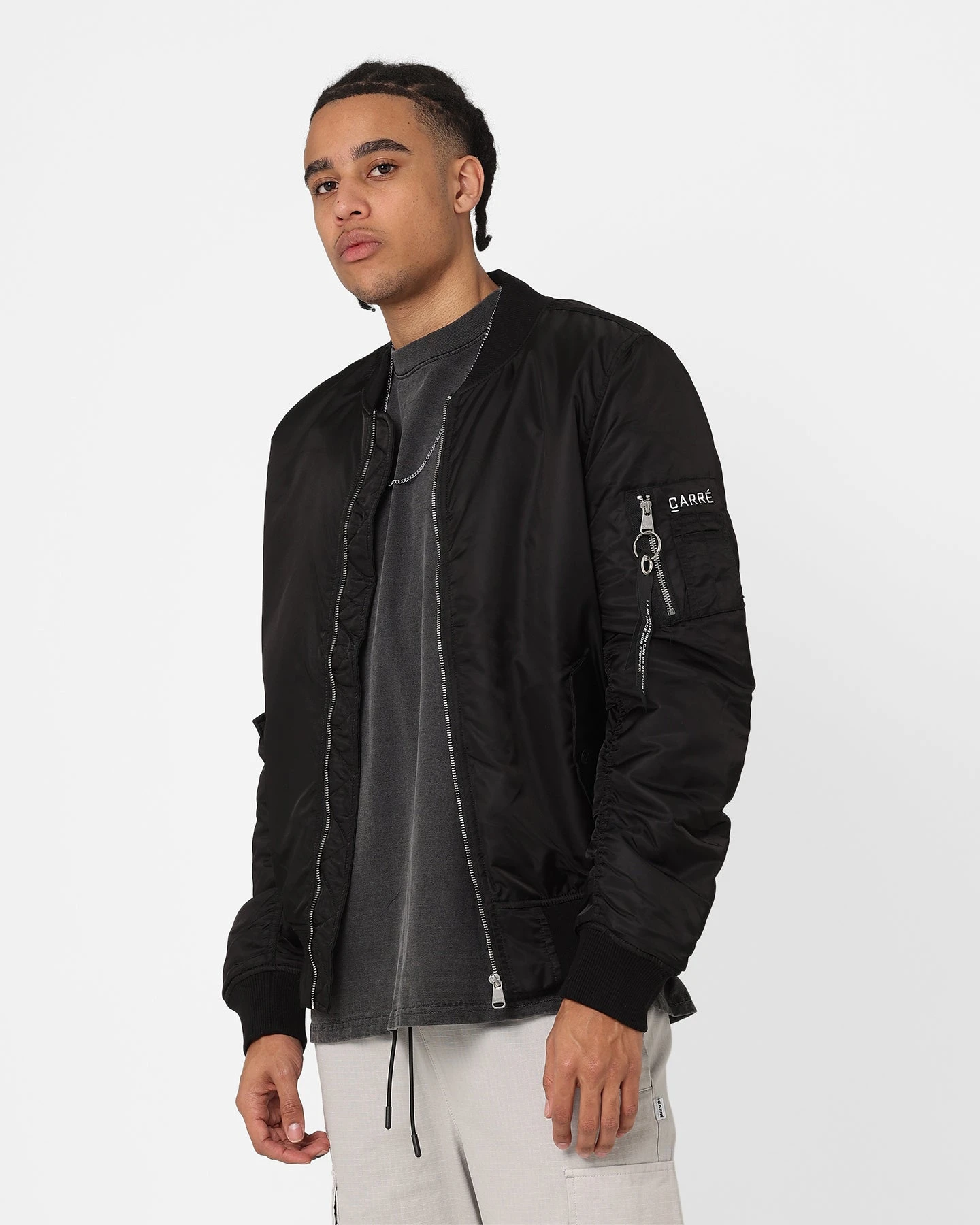 Carré C-47 Bomber 2.0 Jacket Black 1 Carré C-47 Bomber 2.0 Jacket Black