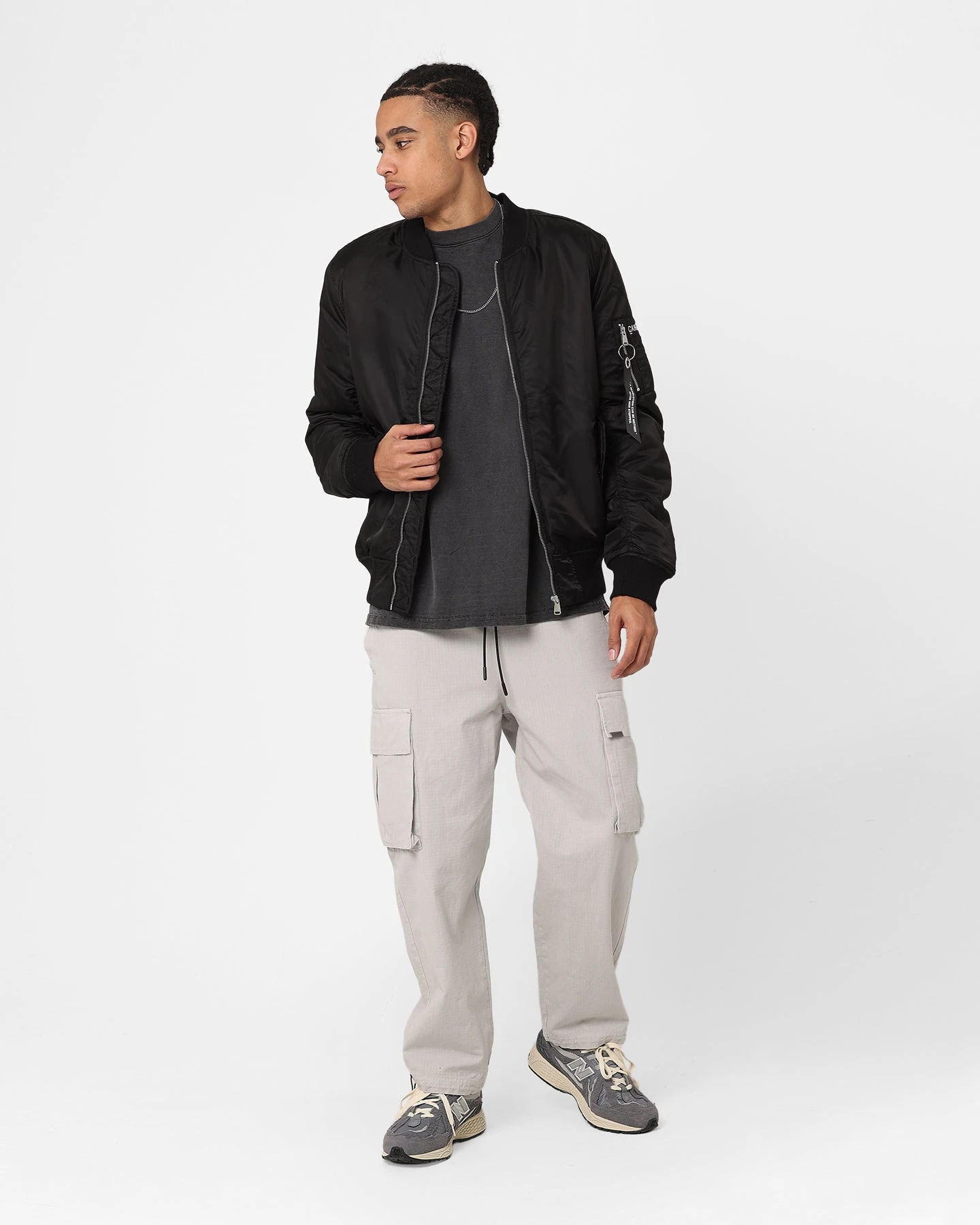 Carré C-47 Bomber 2.0 Jacket Black 2 Carré C-47 Bomber 2.0 Jacket Black - Image 2