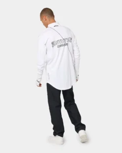The Anti Order Old Guard Long Sleeve T-Shirt White/Black 16 The Anti Order Old Guard Long Sleeve T-Shirt White/Black -Champions Style 02035577 YW110 mens 0070