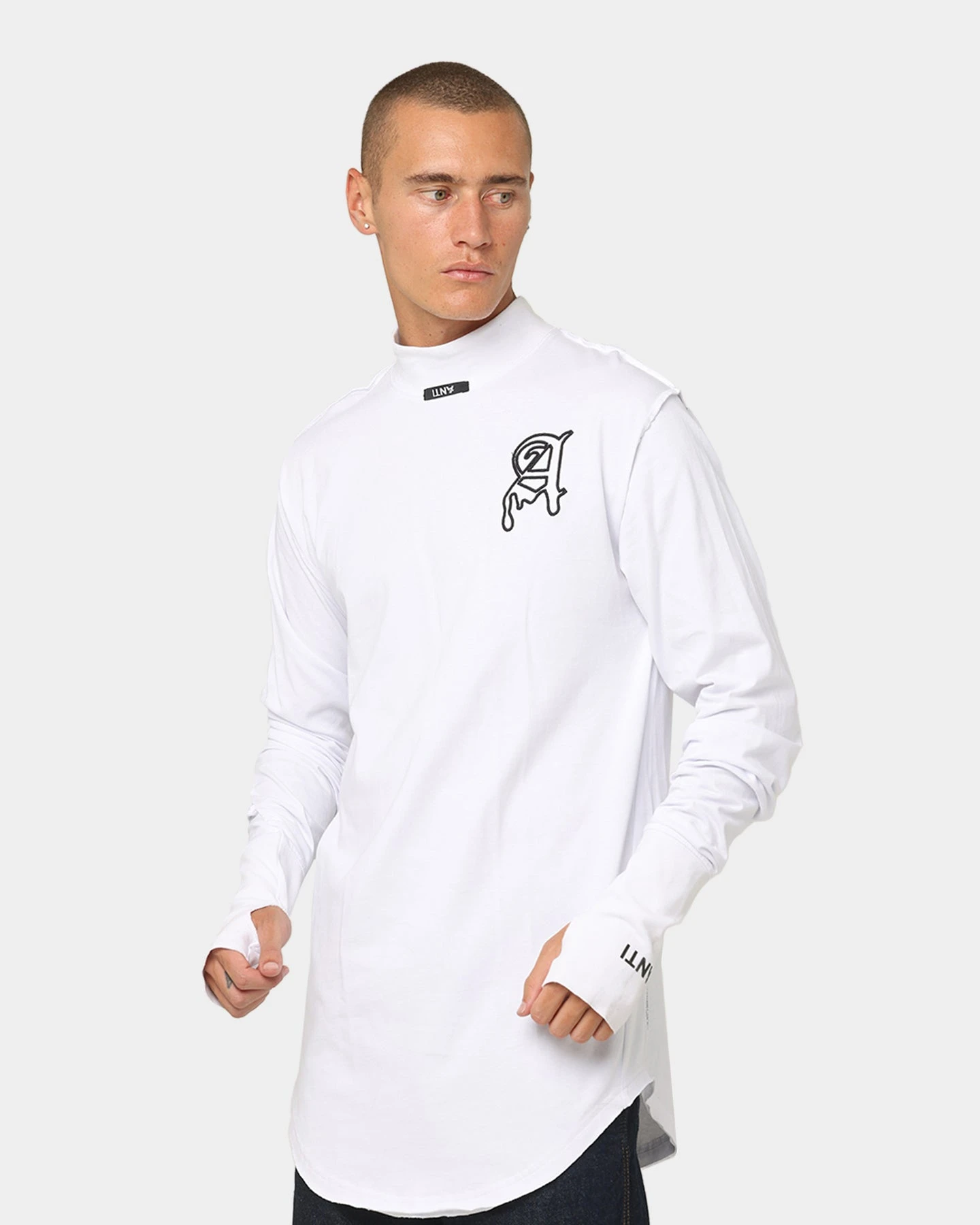 The Anti Order Old Guard Long Sleeve T-Shirt White/Black 8 The Anti Order Old Guard Long Sleeve T-Shirt White/Black - Image 8