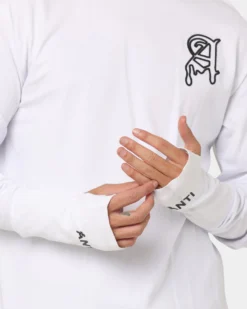 The Anti Order Old Guard Long Sleeve T-Shirt White/Black 18 The Anti Order Old Guard Long Sleeve T-Shirt White/Black -Champions Style 02035577 YW110 mens 0090