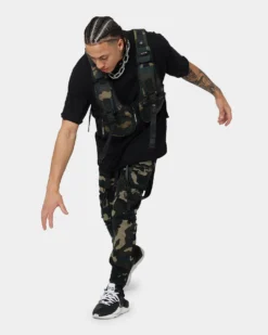 DXXMLIFE L-3 A Chain$aw Utility Vest Woodland Camo -Champions Style 02035579 YC040 mens 00130