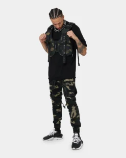 DXXMLIFE L-3 A Chain$aw Utility Vest Woodland Camo -Champions Style 02035579 YC040 mens 0040