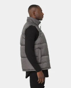 Saint Morta Kingdom Puffer Vest Dark Grey 13 Saint Morta Kingdom Puffer Vest Dark Grey -Champions Style 02036104 YD030 mens 050