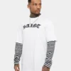 Saint Morta Jail Layered Long Sleeve T-Shirt White/Black