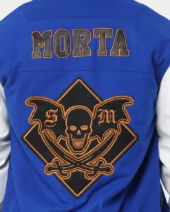 Saint Morta Graveyard Varsity Jacket Royal -Champions Style 02036170 YR400 mens 050