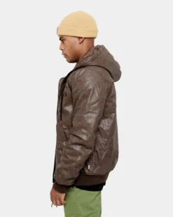 Carré Revolutionnaires PU Jacket Dark Brown 17 Carré Revolutionnaires PU Jacket Dark Brown -Champions Style 02036352 YD052 mens 060