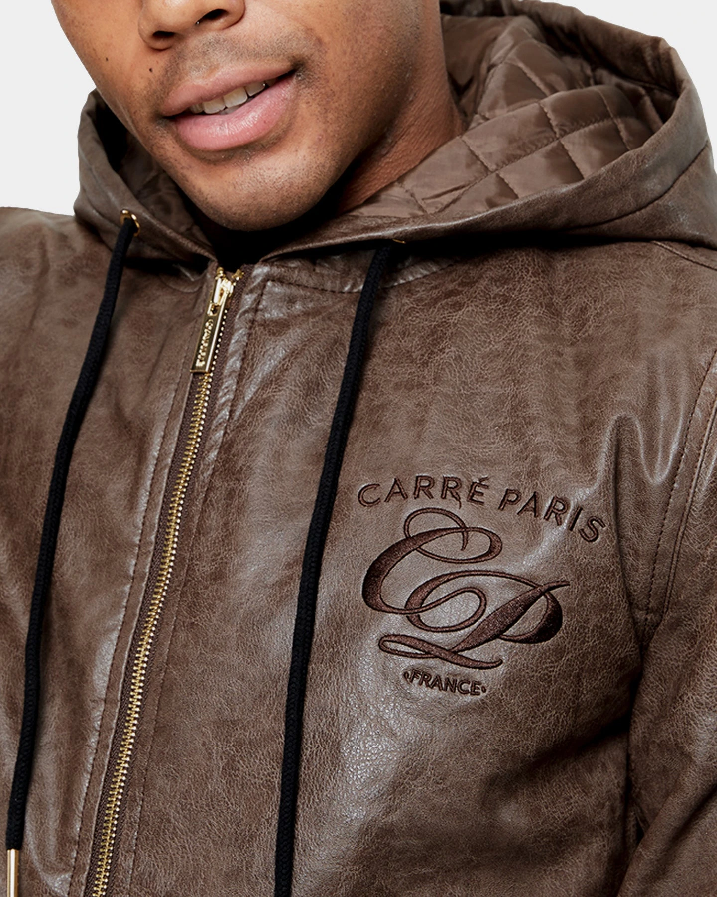 Carré Revolutionnaires PU Jacket Dark Brown 9 Carré Revolutionnaires PU Jacket Dark Brown - Image 9
