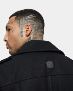 Saint Morta Barons Coat Black -Champions Style 02036462 YB001 mens 0080