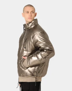 The Anti Order Anti Joy Technical Puffer Jacket Pewter -Champions Style 02036467 YP600 mens 00130