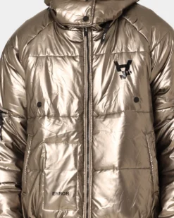 The Anti Order Anti Joy Technical Puffer Jacket Pewter -Champions Style 02036467 YP600 mens 0050