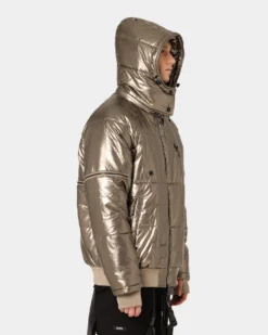 The Anti Order Anti Joy Technical Puffer Jacket Pewter -Champions Style 02036467 YP600 mens 0070
