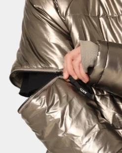 The Anti Order Anti Joy Technical Puffer Jacket Pewter -Champions Style 02036467 YP600 mens 0090