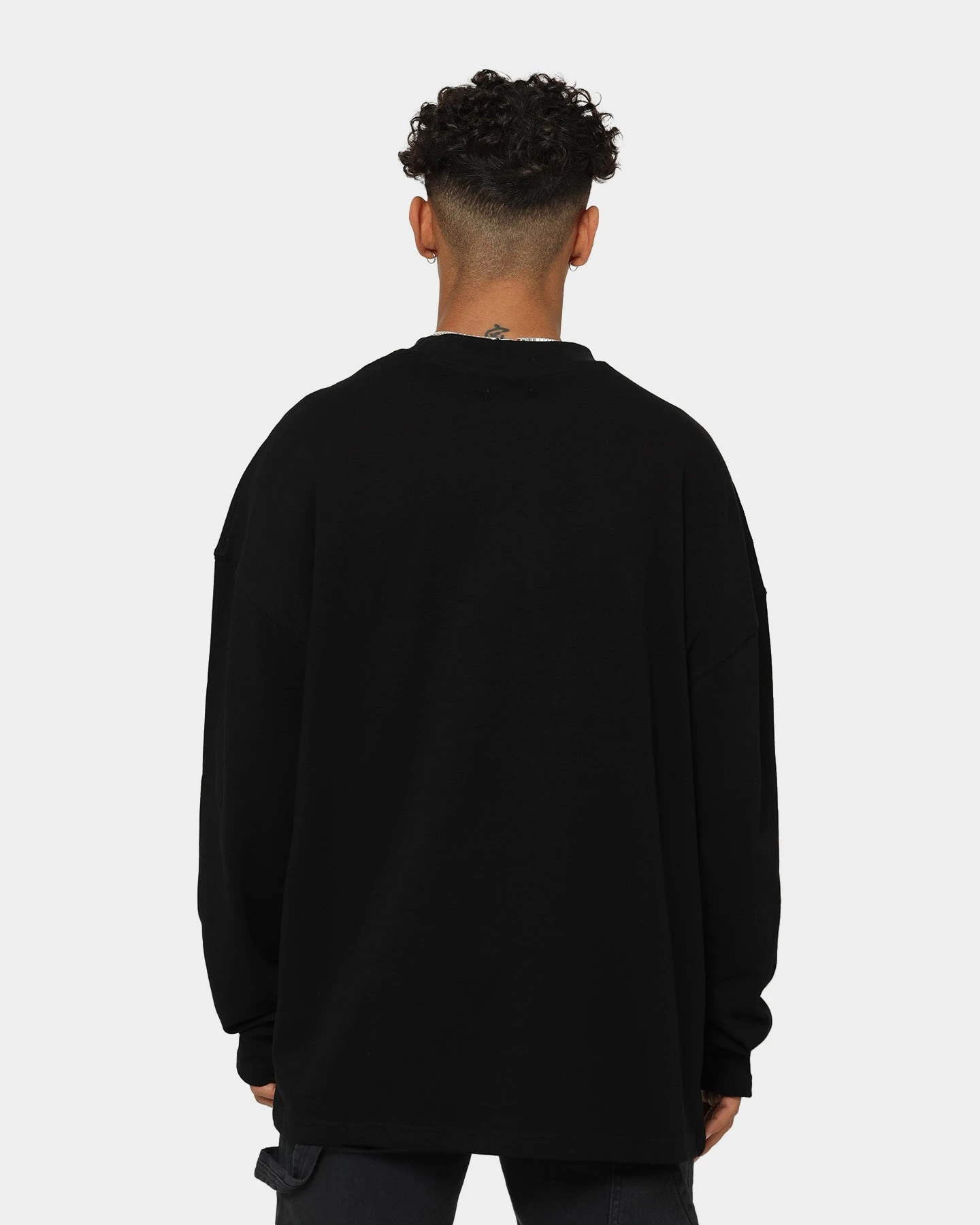 404 High Neck Long Sleeve T-Shirt Black 6 404 High Neck Long Sleeve T-Shirt Black - Image 6