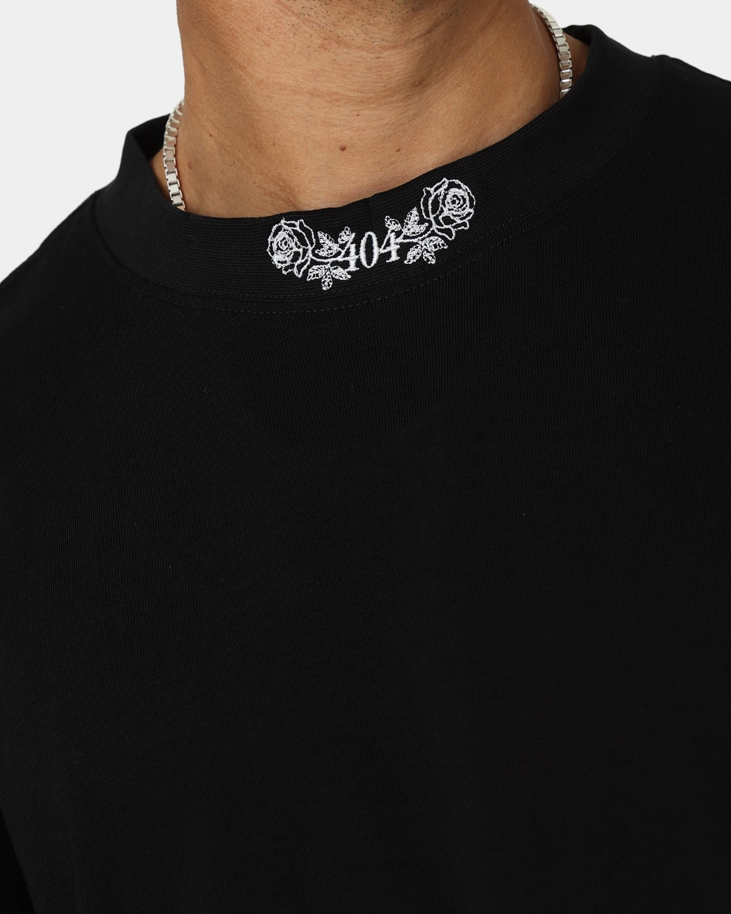 404 High Neck Long Sleeve T-Shirt Black 9 404 High Neck Long Sleeve T-Shirt Black - Image 9