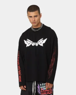 Loiter Cyber Long Sleeve T-Shirt Black