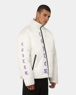 Loiter Eternal Puffer Jacket Off White -Champions Style 02037928 YO007 mens 0050