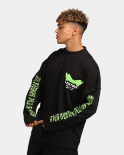 Loiter Cyber Blade Long Sleeve T-Shirt Black