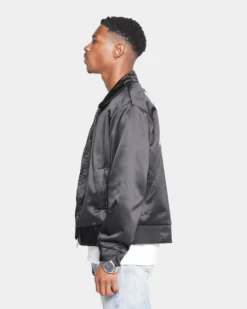 MNML Oilers Lightweight Jacket Black -Champions Style 02039177 YB001 mens 060