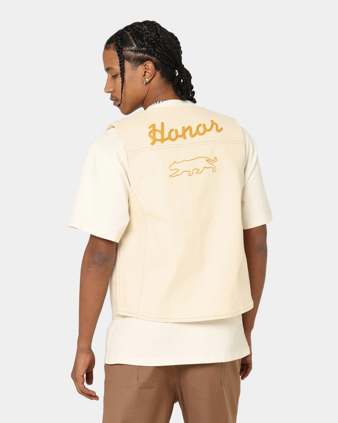 Honor The Gift Fairfax Vest Cream 1 Honor The Gift Fairfax Vest Cream