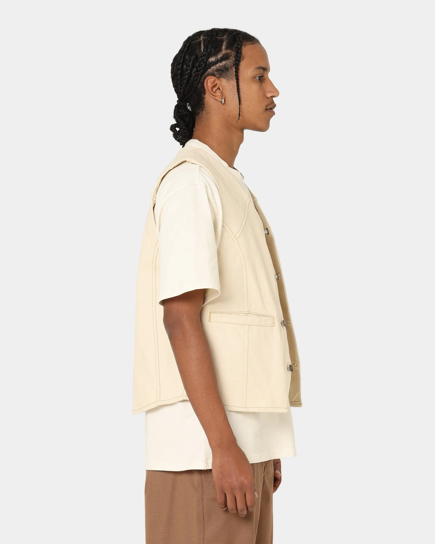 Honor The Gift Fairfax Vest Cream 6 Honor The Gift Fairfax Vest Cream - Image 6