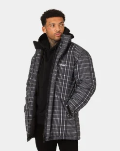 Saint Morta Mercy Merci Plaid Jacket Black