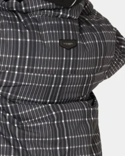 Saint Morta Mercy Merci Plaid Jacket Black -Champions Style 02039327 YB001 mens 0100