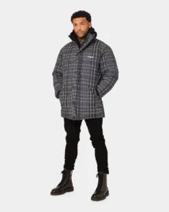 Saint Morta Mercy Merci Plaid Jacket Black -Champions Style 02039327 YB001 mens 030
