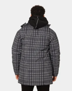 Saint Morta Mercy Merci Plaid Jacket Black -Champions Style 02039327 YB001 mens 050