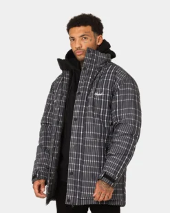 Saint Morta Mercy Merci Plaid Jacket Black -Champions Style 02039327 YB001 mens 070