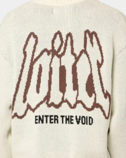 Loiter Void Knit Sweater Off White -Champions Style 02039718 YO007 mens 0050