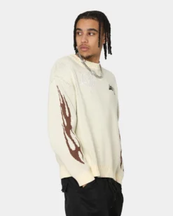 Loiter Void Knit Sweater Off White -Champions Style 02039718 YO007 mens 0060