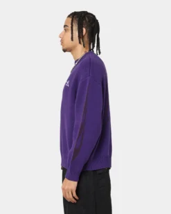 Loiter Void Knit Sweater Purple -Champions Style 02039718 YP200 mens 0070