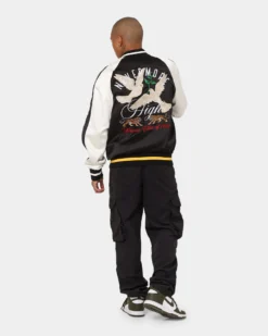 Lifted Anchors "Alumni" Souvenir Jacket Black 11 Lifted Anchors "Alumni" Souvenir Jacket Black -Champions Style 02039776 YB001 mens 0030