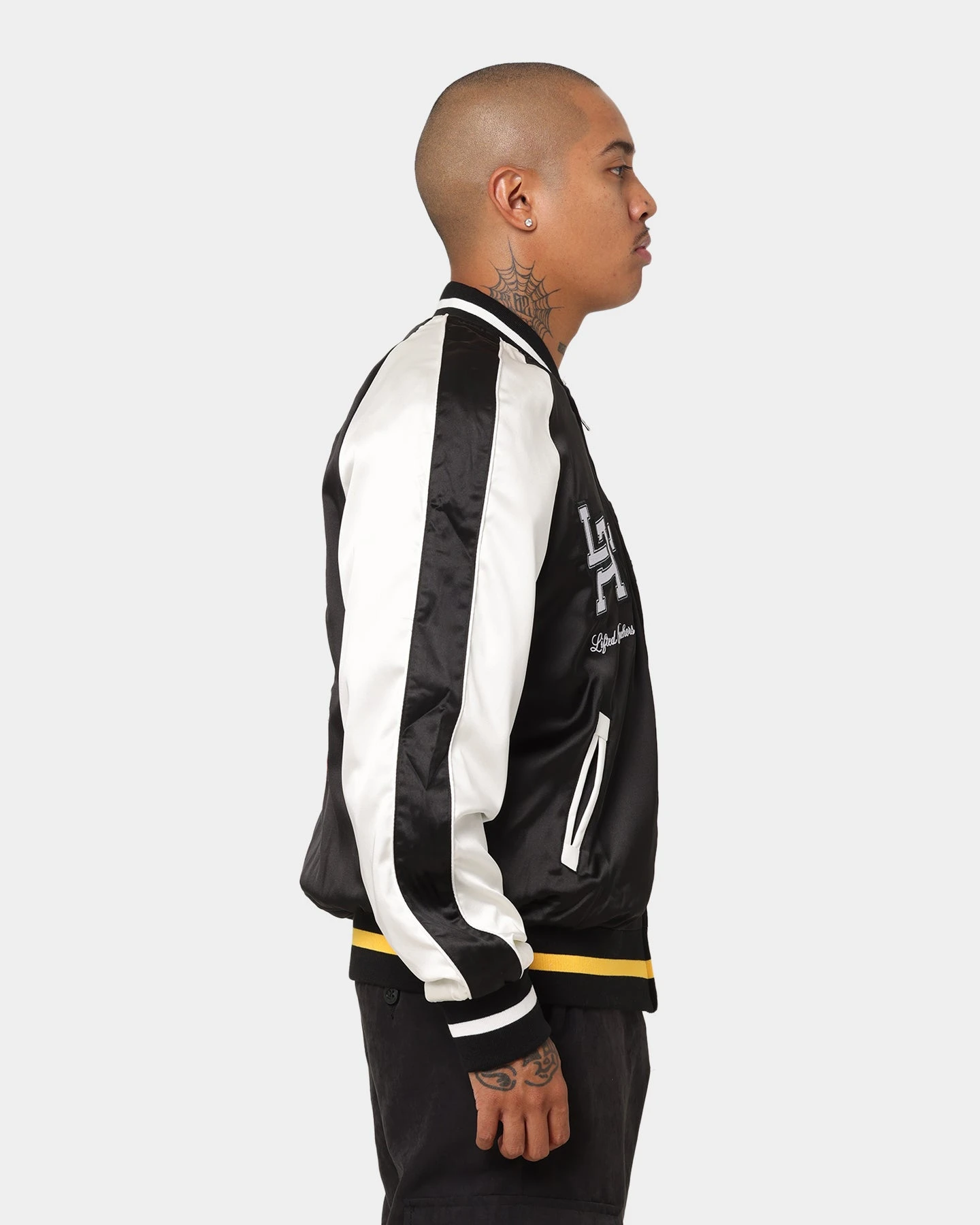 Lifted Anchors "Alumni" Souvenir Jacket Black 6 Lifted Anchors "Alumni" Souvenir Jacket Black - Image 6