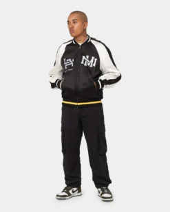 Lifted Anchors "Alumni" Souvenir Jacket Black 16 Lifted Anchors "Alumni" Souvenir Jacket Black -Champions Style 02039776 YB001 mens 0080