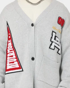 Lifted Anchors "Honors" Cardigan Light Grey 13 Lifted Anchors "Honors" Cardigan Light Grey -Champions Style 02039779 YL210 mens 0040