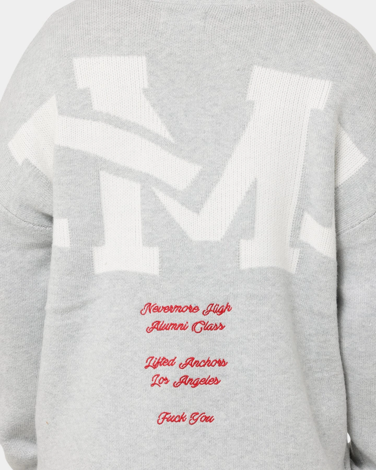 Lifted Anchors "Honors" Cardigan Light Grey 5 Lifted Anchors "Honors" Cardigan Light Grey - Image 5