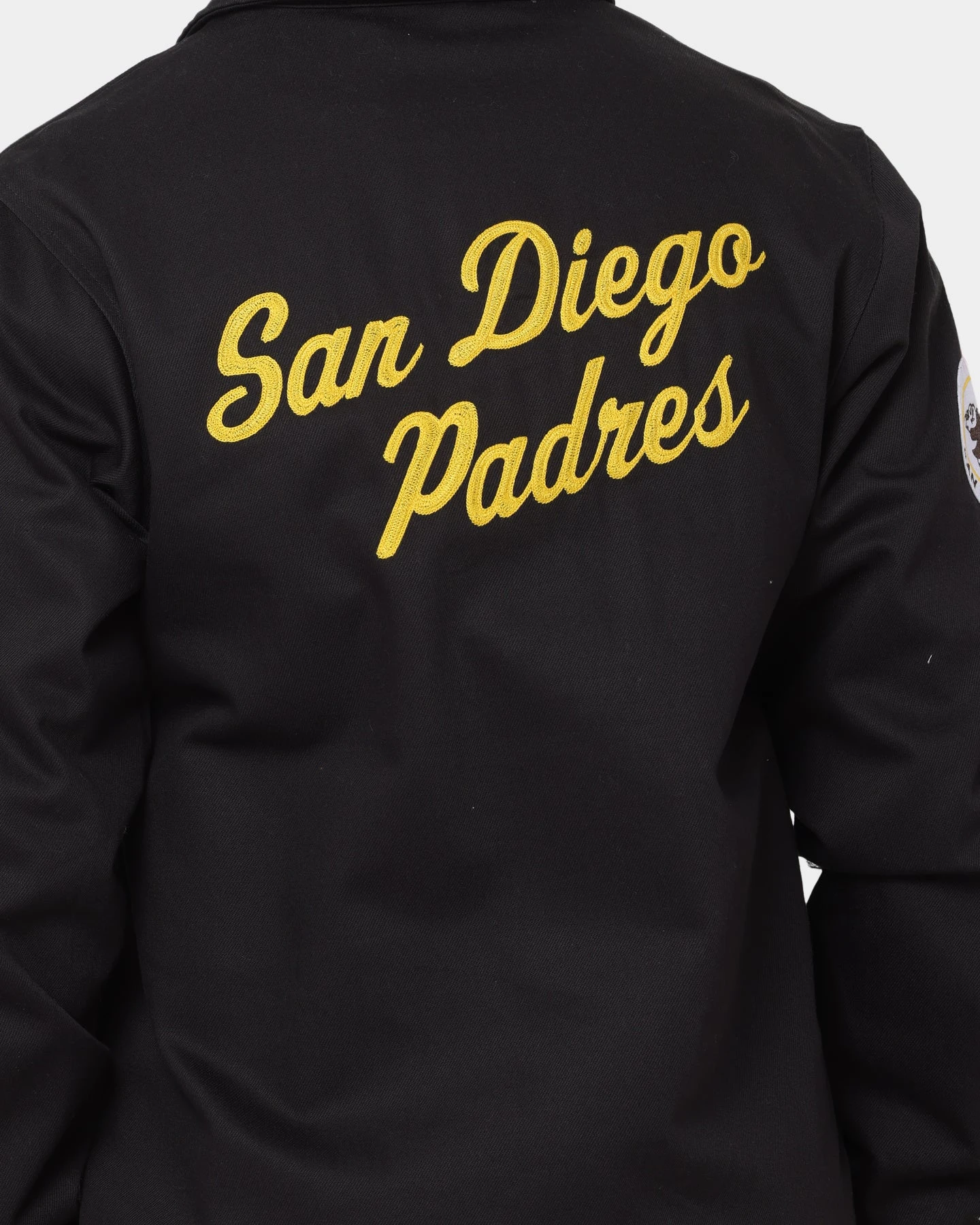 New Era San Diego Padres Heritage Coach Jacket Black 5 New Era San Diego Padres Heritage Coach Jacket Black - Image 5