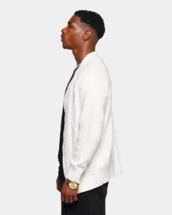 XXIII Lucas Cardigan White -Champions Style 02040129 YW100 mens 0060