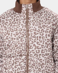 XXIII Leopard Print Puffer Jacket Leopard -Champions Style 02040145 YL001 mens 0030