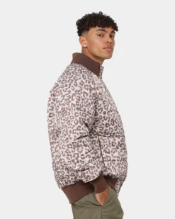 XXIII Leopard Print Puffer Jacket Leopard -Champions Style 02040145 YL001 mens 0050