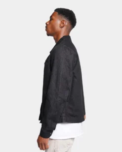 XXIII Oliver Washed Denim Jacket Black -Champions Style 02040148 YB001 mens 0060