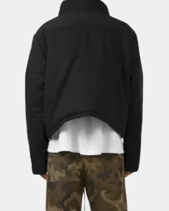 MNML Cropped Puffer Jacket Vintage Black -Champions Style 02040845 YV009 mens 0030