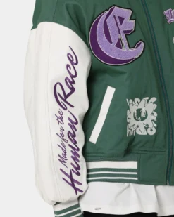 Loiter Ethereal Varsity Jacket Green 18 Loiter Ethereal Varsity Jacket Green -Champions Style 02041882 YG600 mens 0090