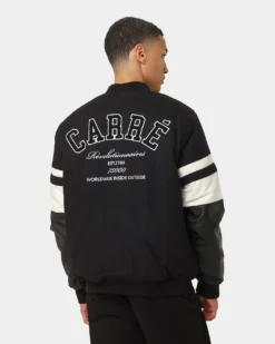 Carré Leo Varsity Jacket Black -Champions Style 02041924 YB001 mens 0020