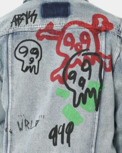 Ksubi X Juice Wrld Classic Jacket Juice Trip 14 Ksubi X Juice Wrld Classic Jacket Juice Trip -Champions Style 02042050 YJ027 mens 0050