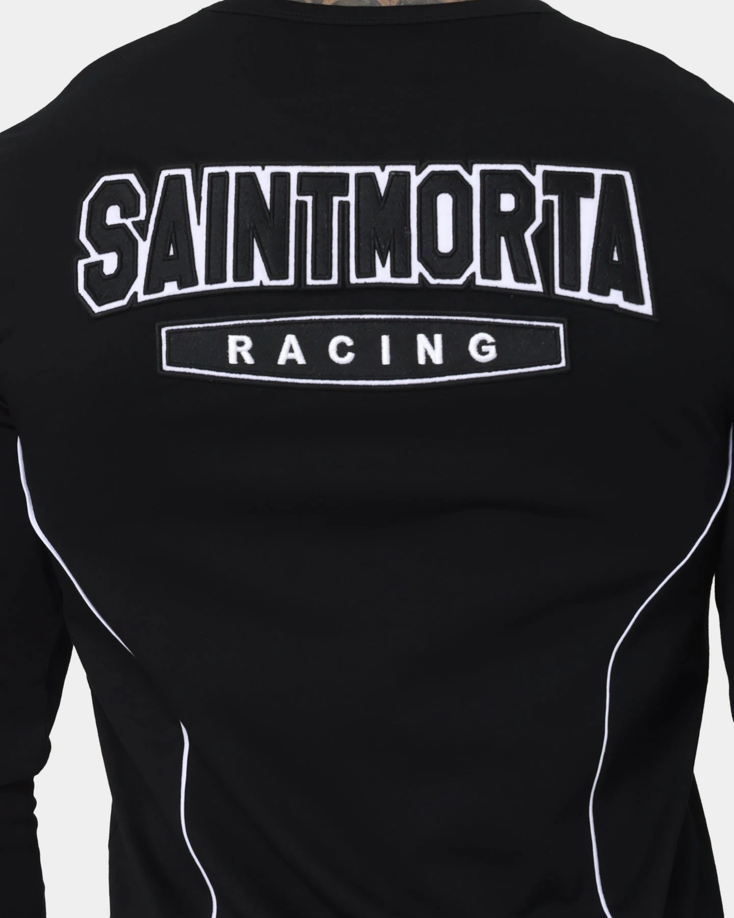 Saint Morta Pro Racing Long Sleeve T-Shirt Black 7 Saint Morta Pro Racing Long Sleeve T-Shirt Black - Image 7