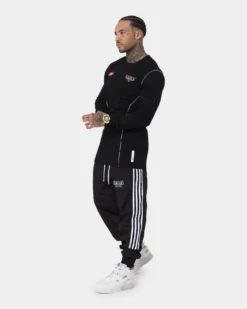 Saint Morta Pro Racing Long Sleeve T-Shirt Black 20 Saint Morta Pro Racing Long Sleeve T-Shirt Black -Champions Style 02042352 YB001 mens 080