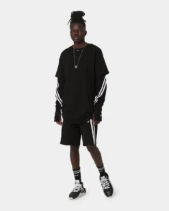 The Anti Order Anti Sport Layered Long Sleeve T-Shirt Black/White -Champions Style 02042517 YB012 mens 020